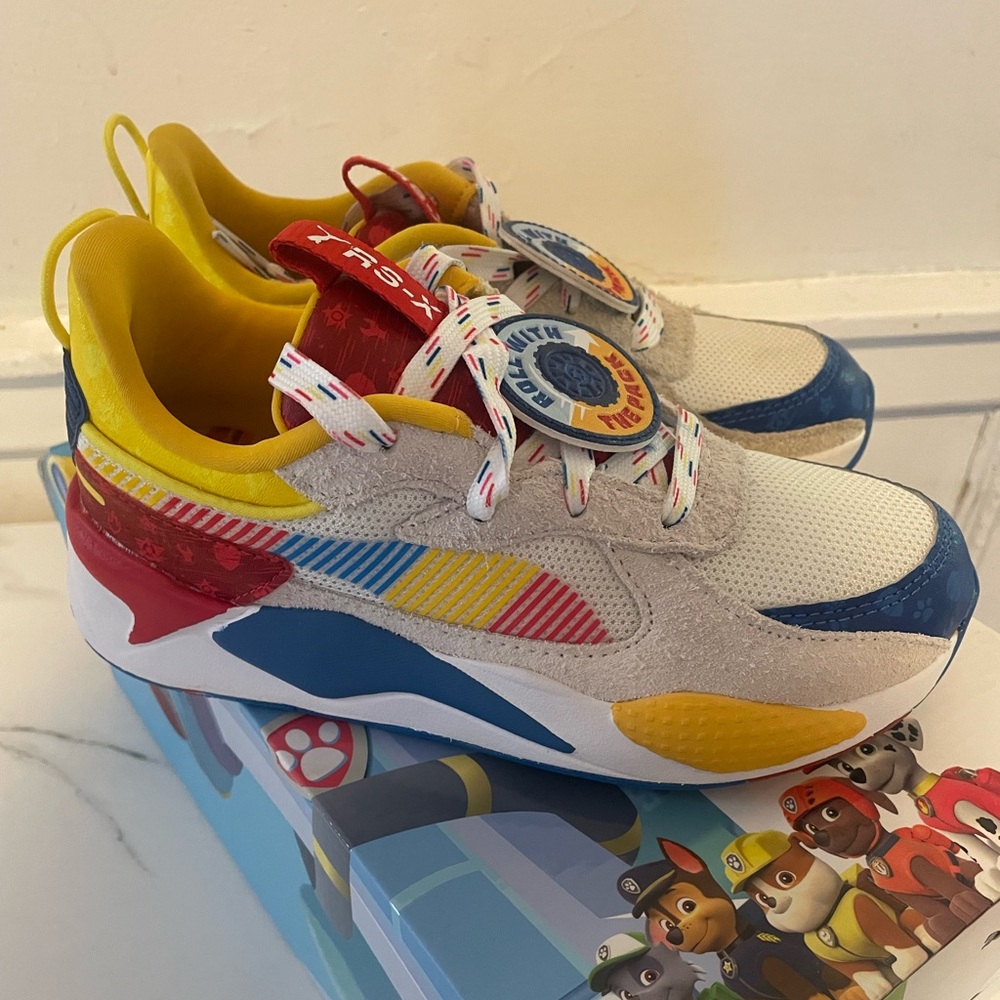 Puma RS-X Paw Patril Team Sneakers Size 1.5 kids